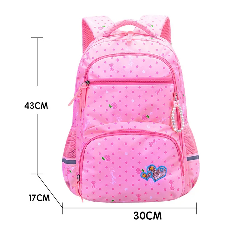 New School Bag For Primary School Students 1-6 Grade Girls Bag Princess Large-Capacity Backpack Orthopedic Children's school bag