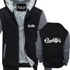 Cypress холм Мужская Толстая куртка толстовка с капюшоном черный рок зима осень брендовый пуловер для мужчин хлопок мужской верх sbz5336