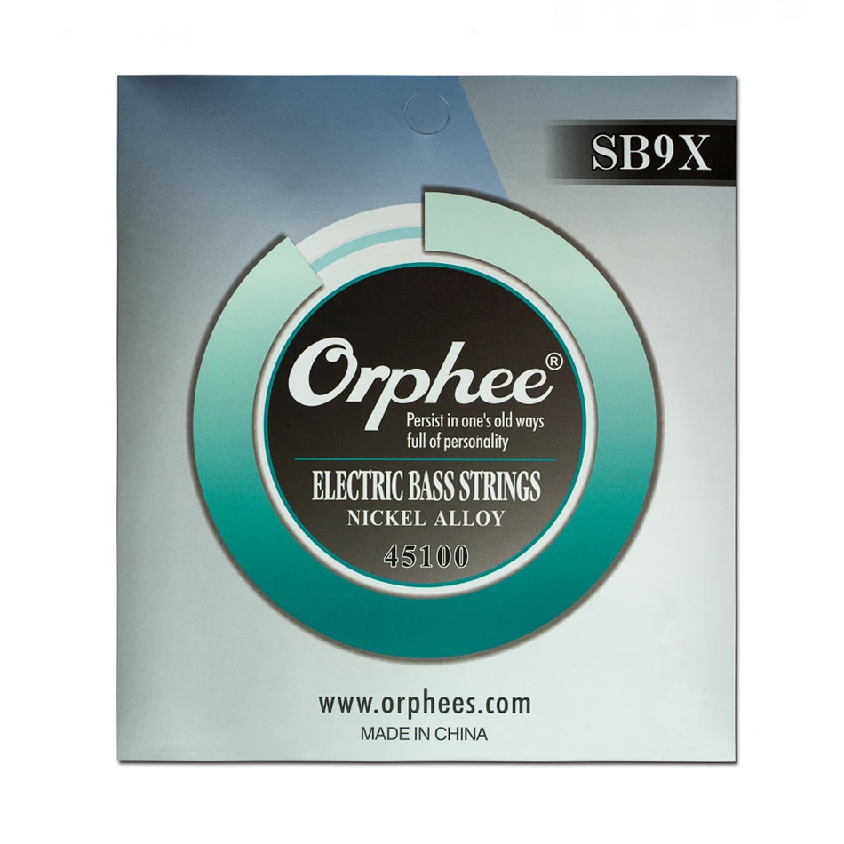 Orphee Профессиональный SB9X 045-100 дюймов 4 струны электрические басовые струны шестиугольные никелевый сплав нормальный светильник аксессуары для басов