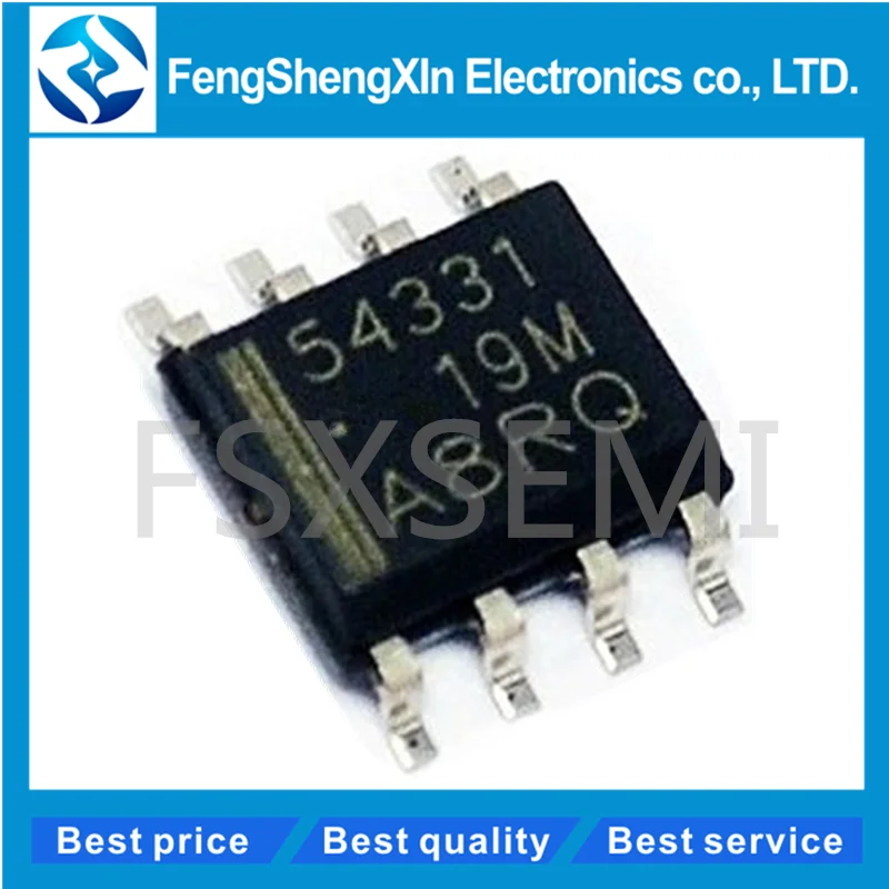 10 шт./лот Новый TPS54331 TPS54331DR 54331 SOP-8 3A 28 в вход понижающий SWIFTM DC/DC преобразователь с