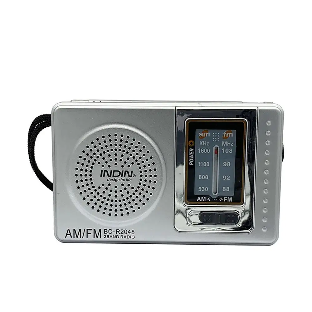 Ручной карманный мини радиоприемник портативный AM/FM транзистор радио