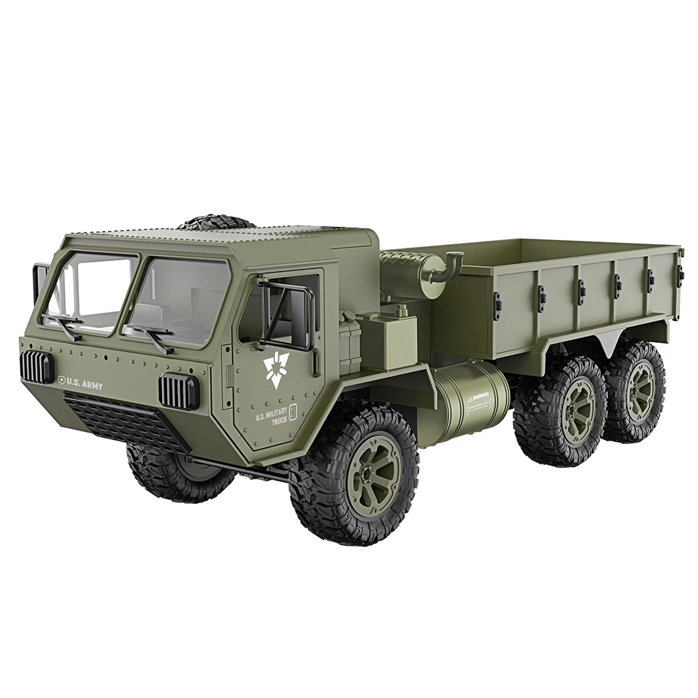 Военный грузовик Fayee 1/12 RC 2 4G 6WD 20 км/ч с дистанционным управлением военный армии
