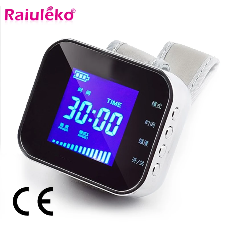 650 нм светильник волновая лазерная терапия наручные часы для диабета гипертония