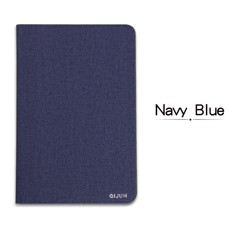 Navy- Mini 5 Чехол qijun для Apple ipad mini 1 2 3 4 5 7,9 флип чехол для планшета s для ipad mini 5 mini 4 3 Чехол-подставка мягкий силиконовый защитный чехол - Цвет: Navy- Mini 5