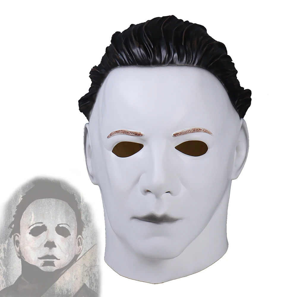 

1978 Michael Myers Halloween Mask Horror Cosplay Mascarillas Latex Masks Halloween Costumes Masques Helmet Party Prop Collection