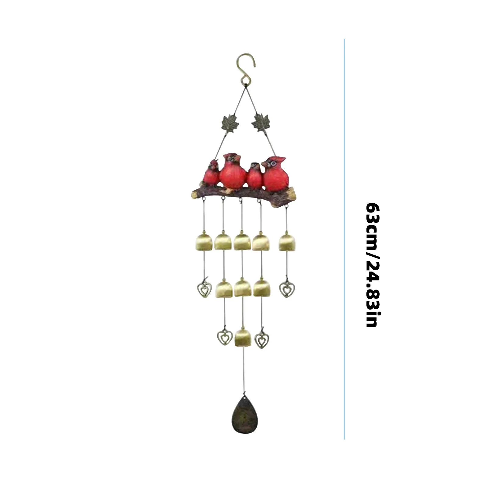 

outdoor decor decorations for living room New Resin Bells Wind Chimes Wind Chimes Outdoor Garden Bird Pendants Ornament decor