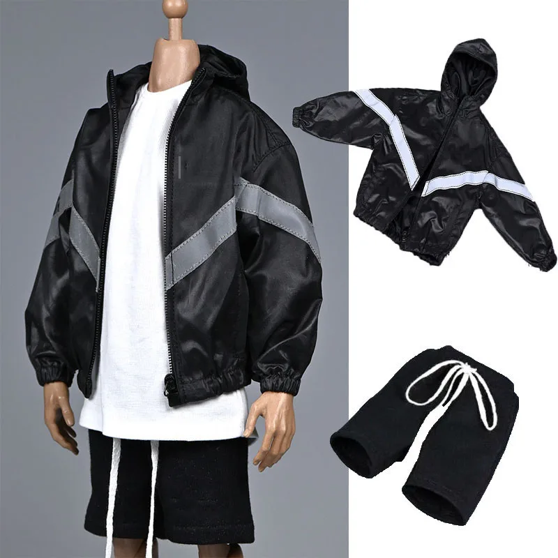 

1/6 Scale Men's doll High quality jacket Coat sports windbreaker fit 12 inches TBLeague JIAOU PHICEN Action figure
