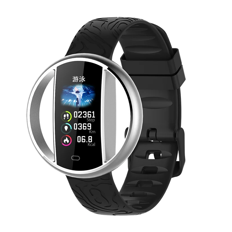 Silicone-Silver MELANDA Новые Bluetooth умные часы для мужчин и женщин Роскошные умные часы водонепроницаемые напоминания о звонках Шагомер монитор сердечного ритма часы - Цвет: Silicone-Silver