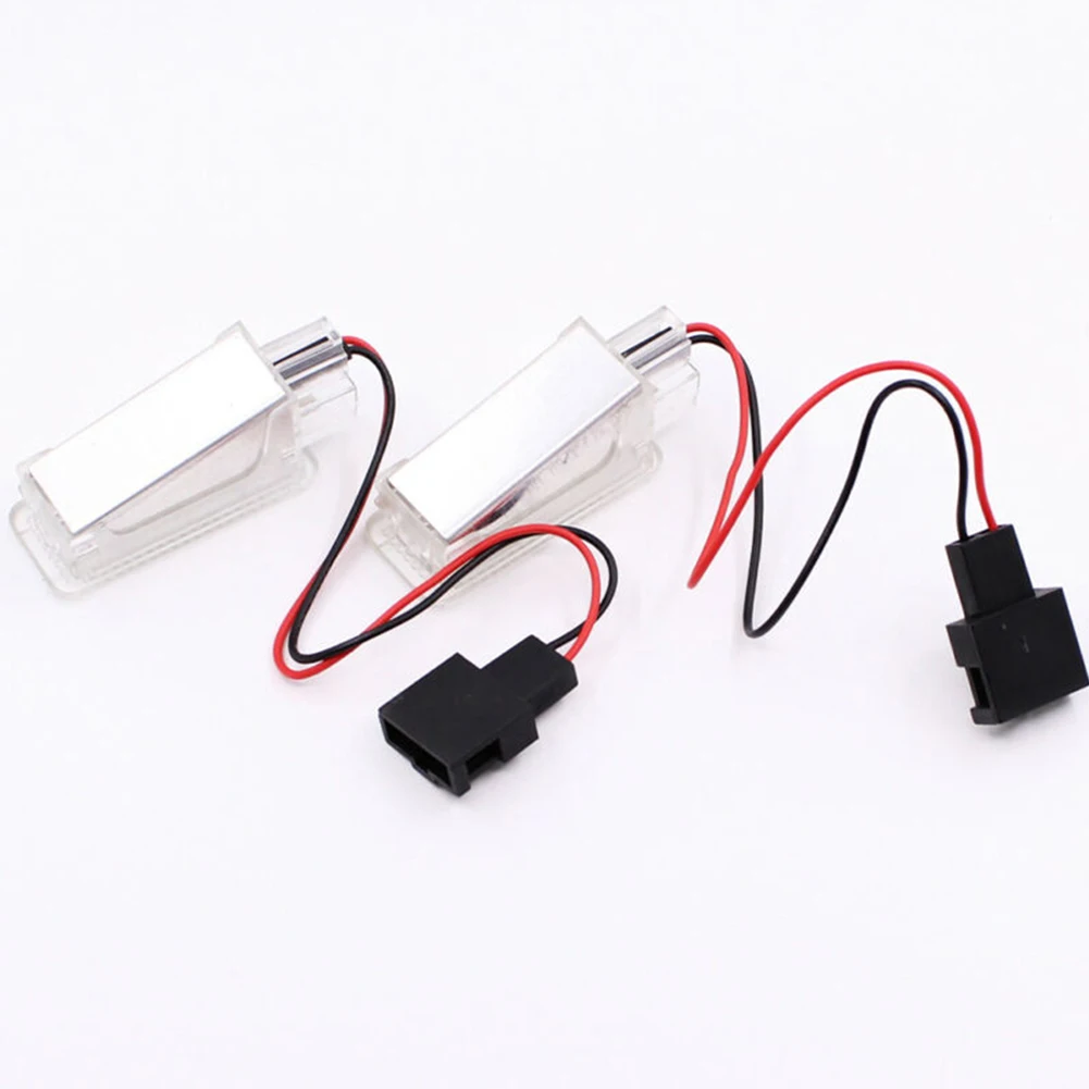 

For Roomster 2006-2009 2pcs Led Interior Boot Trunk Luggage Compartment Light Interior Dome Light