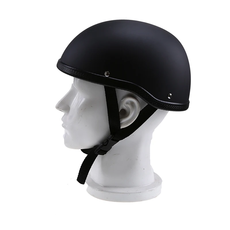 Мотоциклетный шлем POSSBAY защитная шапка матового черного цвета с полуоткрытым