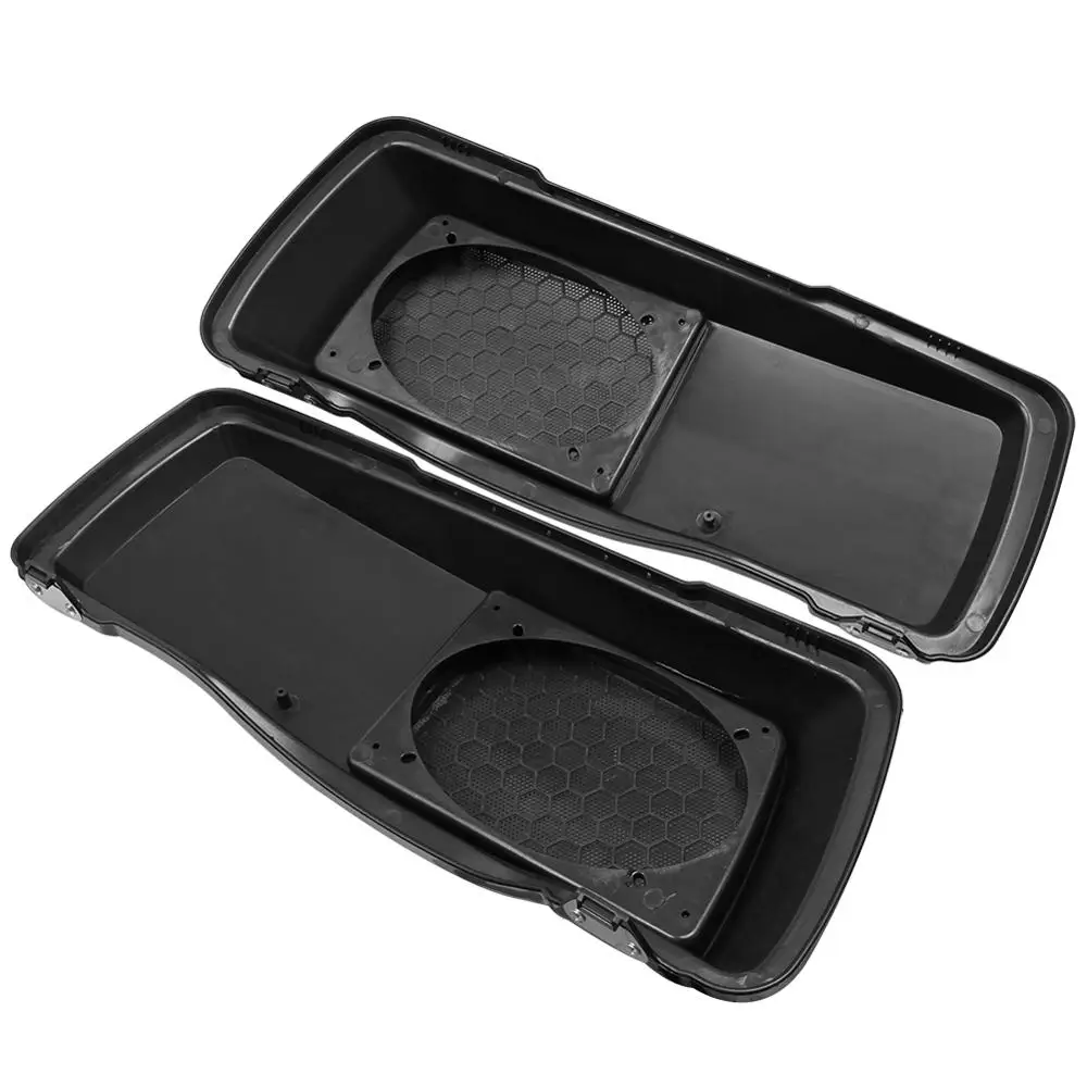 Аксессуары для мотоциклов черная седельная сумка крышка динамик вырез ж/гриль