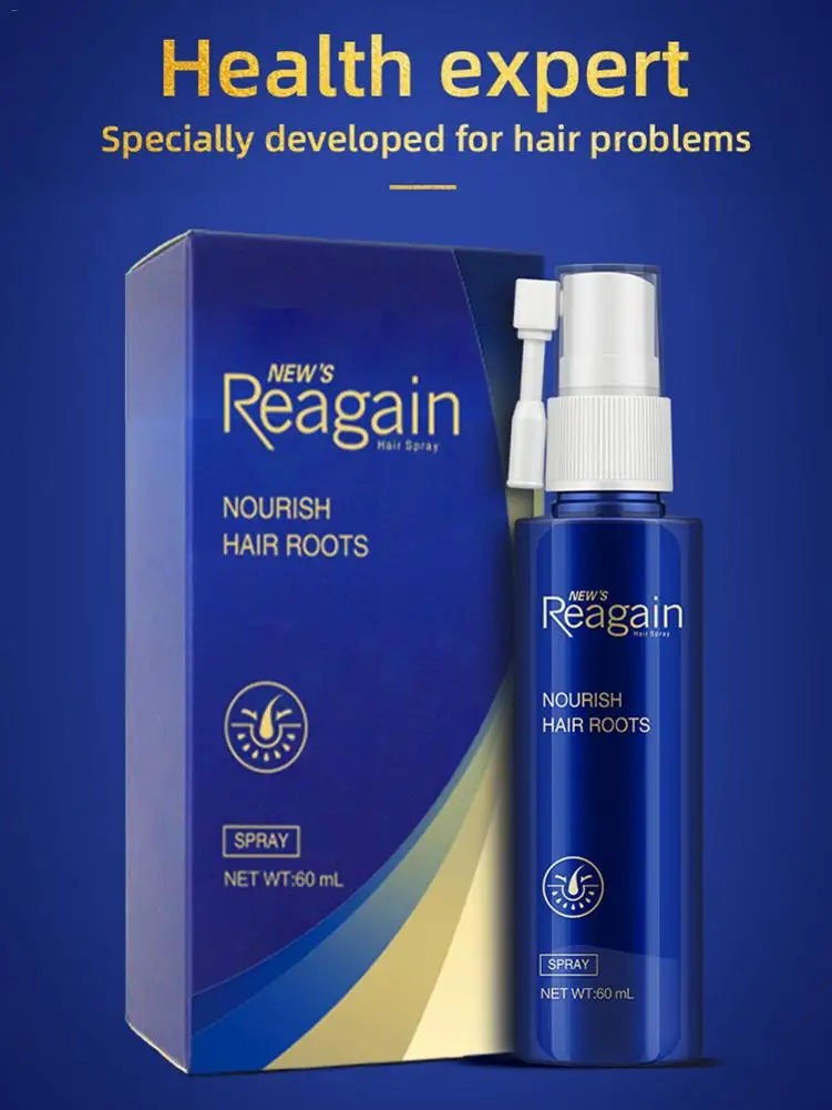 

Reagain Hair Growth Solution 60ml Anti Hair Loss Hair Root Nourishing Lotion