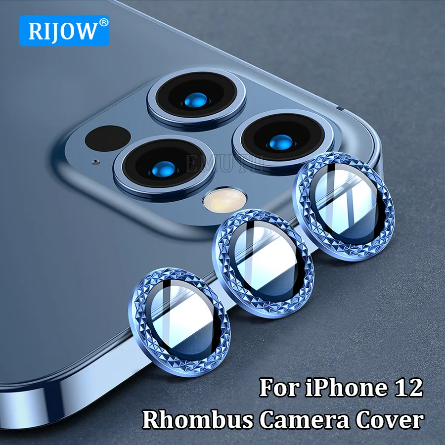 

Camera Lens Cover For iPhone 12 13 Pro Metal Case Camera Protector iPhone 12 Mini Max Glass 12 Pro iphone12 iPhone12Pro 12Mini