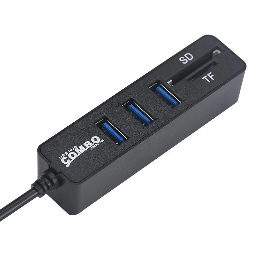 Usb-хаб 2 0 мульти Порты USB Combo SD/устройство для считывания с tf-карт док-станция