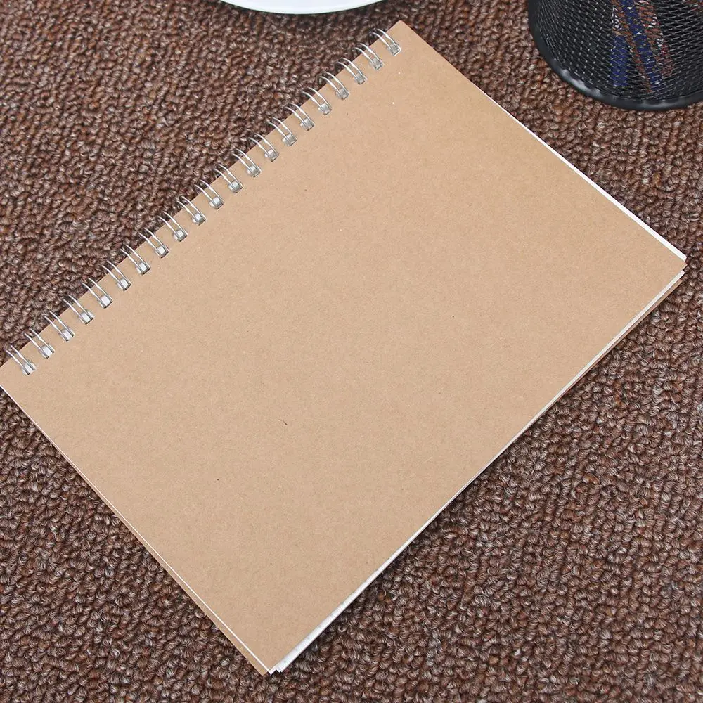 1pcs Creative A5 Journal Notebook Medium Hardcover 90 Pages Dot Matrix White School Stationery Supply | Канцтовары для офиса и
