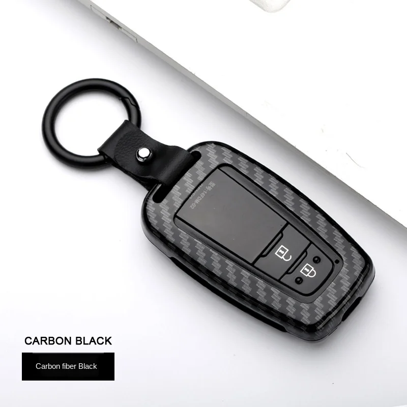 Чехол для автомобильного ключа Toyota 8 поколения чехол Camry Prada из углеродного сплава