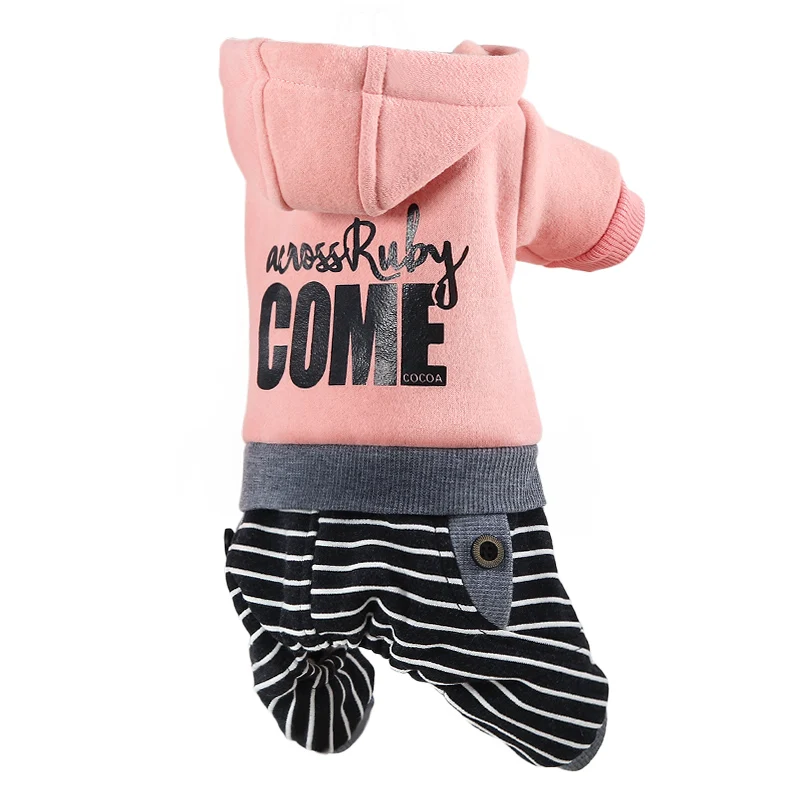 Одежда для собак одежда кошек плюшевых животных на осень и зиму из толстого