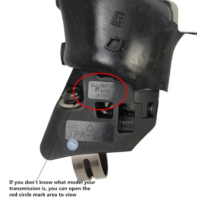 Подходит для SHIMANO SORA/Claris ST-R2000/R3000 шоссейная езда на велосипеде Передняя передача ручная замена силиконовый защитный чехол