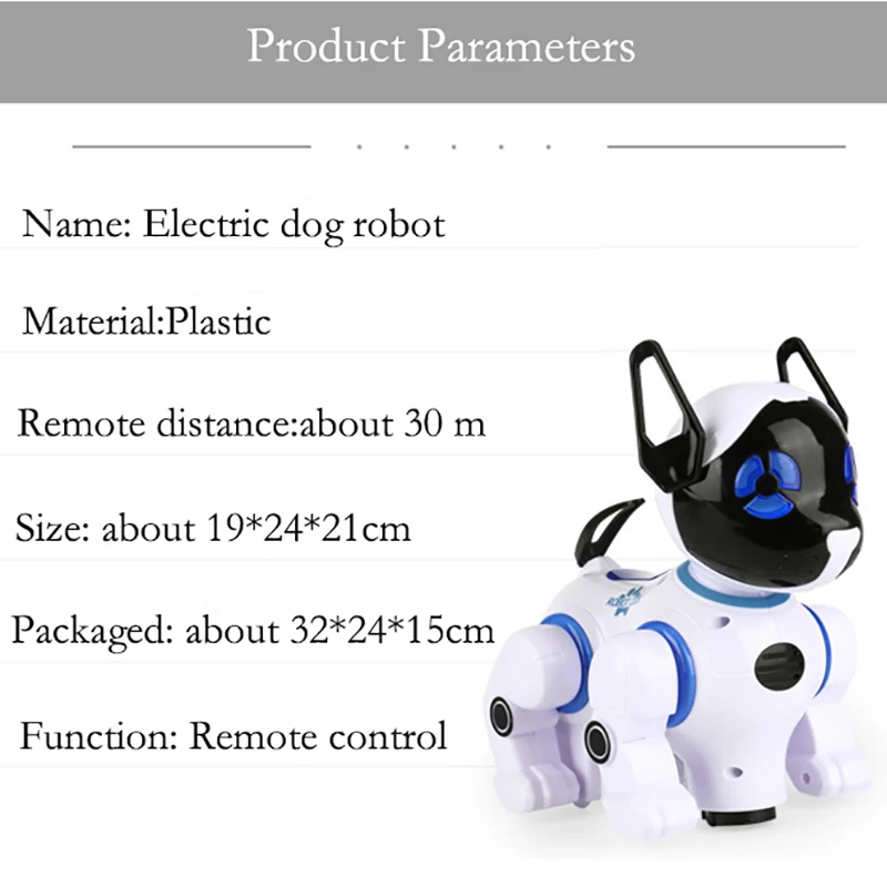 Электронный умный робот собачка с дистанционным управлением машинка для собак