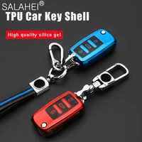 soft tpu protection car key case cover for vw volkswagen polo golf passat beetle caddy t5 up eos tiguan skodaa5 seat leon altea