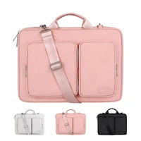 laptop bag shoulder bag for laptops 13 3 14 15 6 16 with a cover for macbook air pro handbag for women and men
