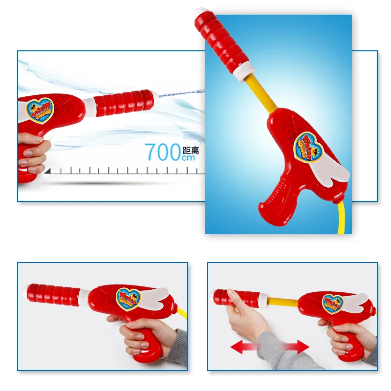 

Backpack Water Gun Parent-child Beach Toy Children's Water Toys Superhero Backpack Children's Toys