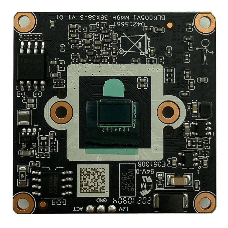 3/5MP панорамная IP потолочная купольная камера со встроенным микрофоном аудио