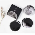 45 шт., детские наклейки с календарём и планетой