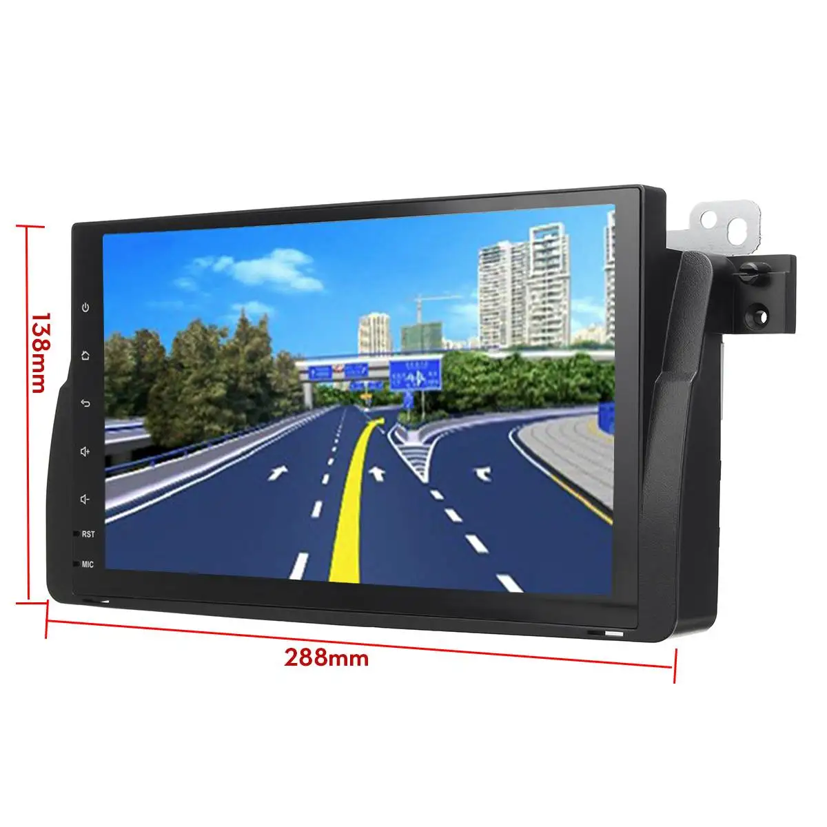 9&quot Android 8.0 Car Radio Multimedia Player Stereo GPS WiFi bluetooth Rear Camera for BMW E46 M3 318 320 325 330 335 | Автомобили и