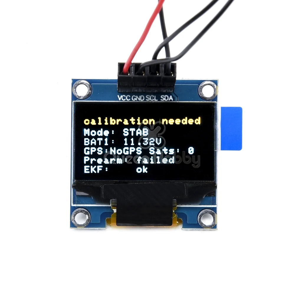 OSD OLED дисплей для Pixhawk 2.4.8 PIX PX4 RC управление полетом статус полета подключен к