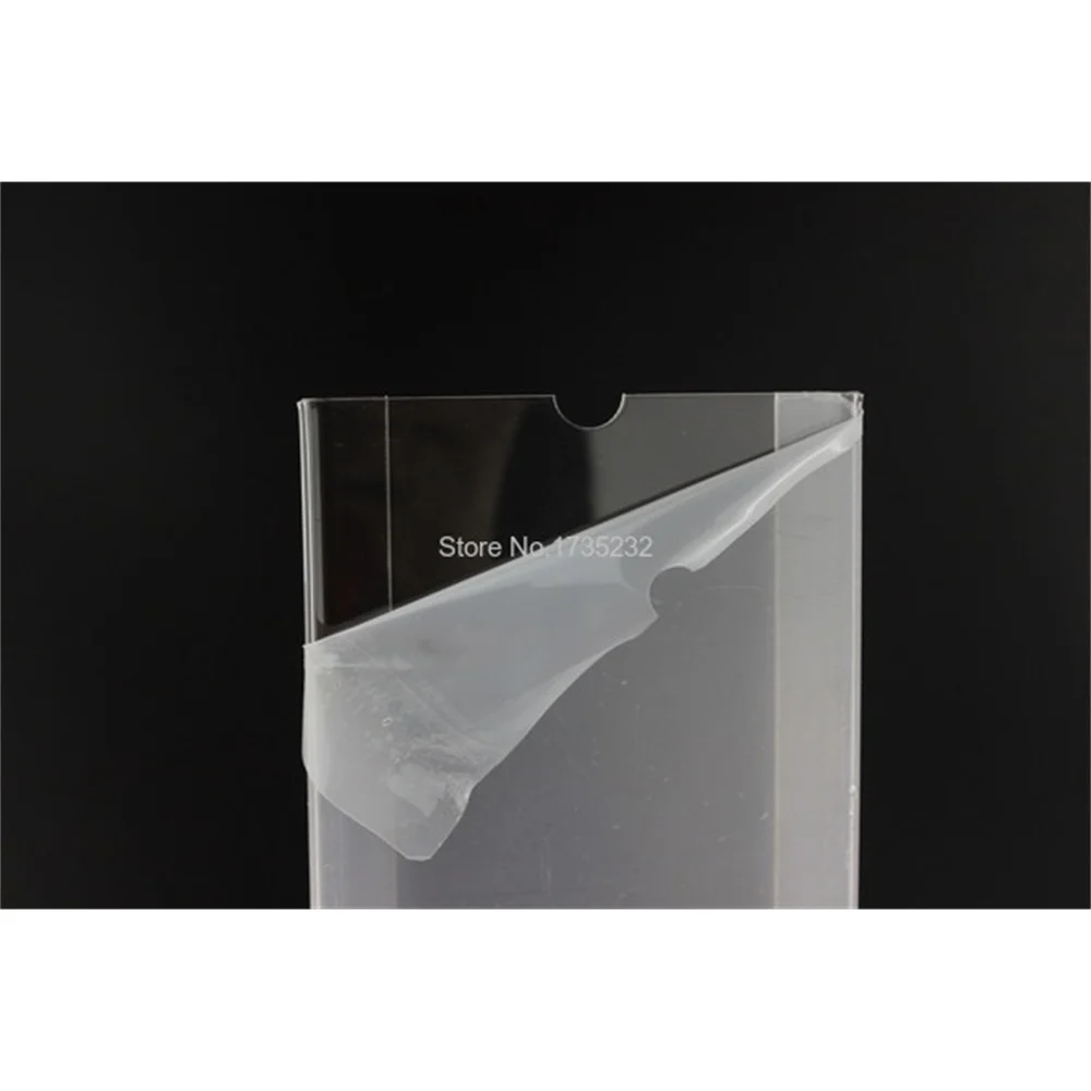 150*100mm 1.5mm 30pcs Acrylic Label Sign Tag Price Display Rack Shelf Wall Desk Adhesive Holder Frame | Дом и сад