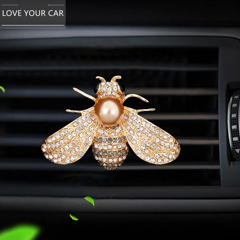 

Car cartoon perfume bee air outlet perfume clip creative car air conditioner wind aromatherapy car decoration balm