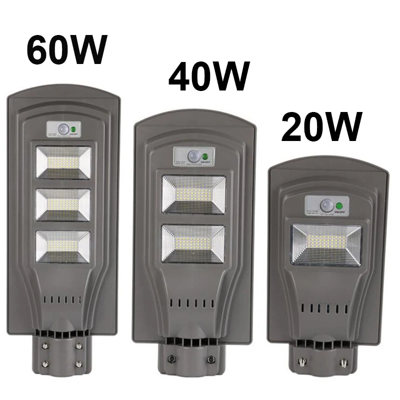 BEYLSION 20W 40W 60W LED Solar Street Light Garden Power Lamp Outdoor PIR Sensor | Лампы и освещение