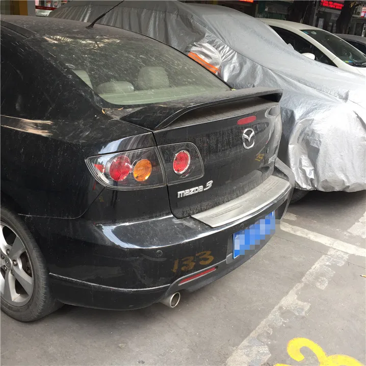 Спойлер для Mazda 3 высококачественный АБС-пластик праймер на заднее крыло