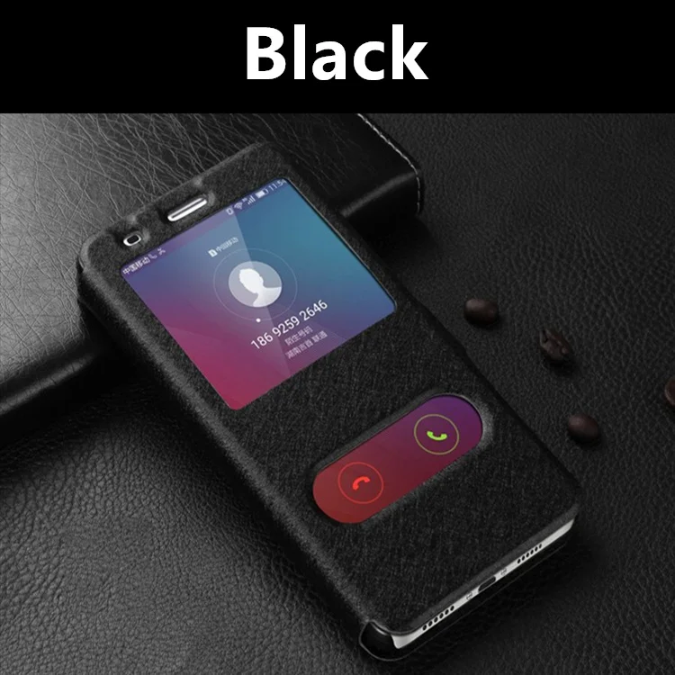 Кожаный чехол для samsung Galaxy A50 A30 A20 A70 A30S A50S A40 A10 A60 A80 A20E A7 A6 A8 плюс A9 A5 A3 флип-чехол - Цвет: Черный