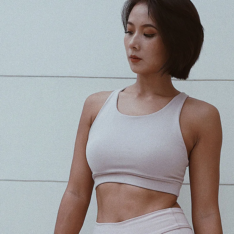 

Women Sports Bra Cross Beauty Back Fitness Yoga Bra Breathable Gym Push Up Running Bra Sports Gym Crop Top