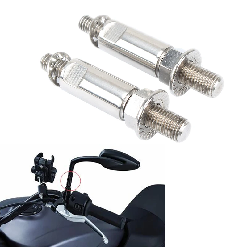 Приподнятый адаптер для мотоциклетного зеркала заднего вида Victory Indian Honda Kawasaki Suzuki