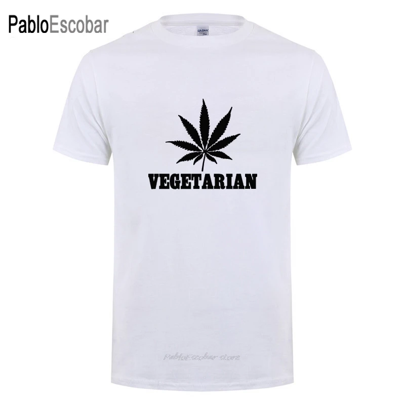 Vegan Vegetarian Weed Подарочная футболка для мужчин и женщин с животным принтом Эффектная