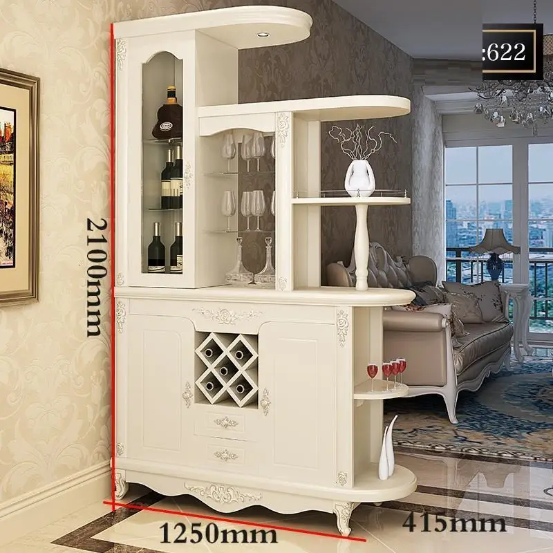 Version I Adega vinho дисплей Mesa Cocina Meuble Meja настольные полки для хранения стол салон Mueble Коммерческая полка барная мебель винный шкаф - Цвет: Version I