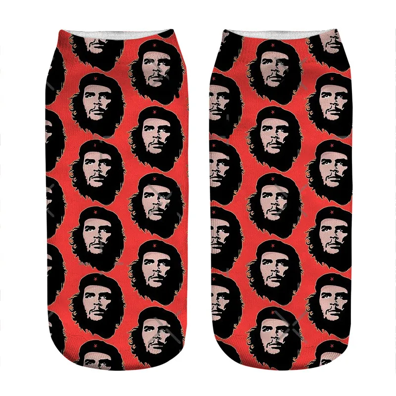 

Женские носки kawaii Guevara Аватара узор красный принт носки женские Харадзюку счастливые Смешные новые милые подарочные носки для девочек для ж...