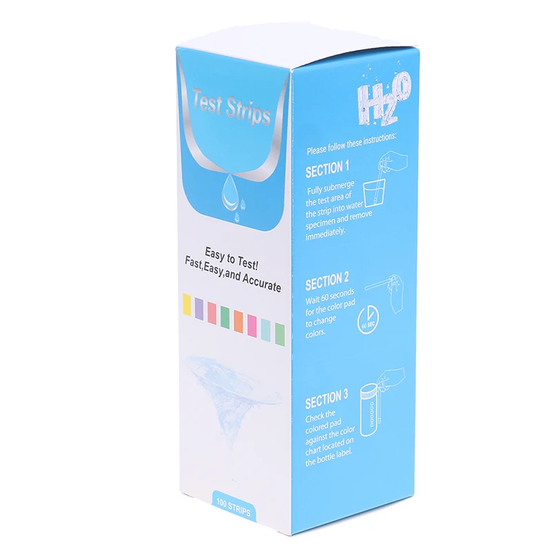 15 в 1 тест на воду полоса для проверки качества воды аквариум бассейн|Проверка
