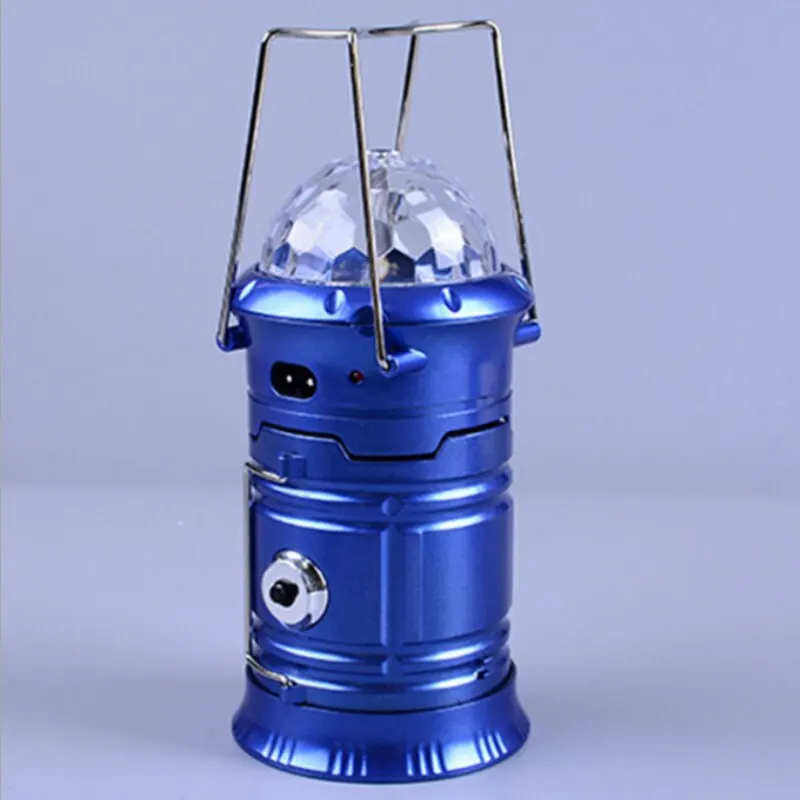 5V зарядка через USB хрустальный шар этап светильник Красочный светодиодный