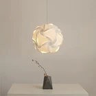 30 шт., 25 см, головоломка сделай сам, абажур, Оригинальная лампа, современный абажур, крышка лампы, Потолочная люстра, подвесной светильник, крышка