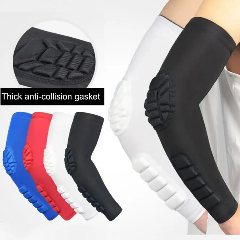 

1Pcs Sport Elbow Protector Breathable Basketball Arm Sleeve Pressurize Safety Elbow Support Pad for Cycling Football Protector