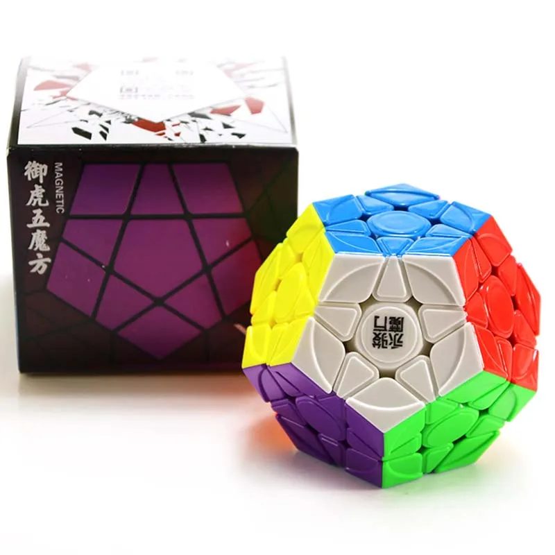 

Yongjun Yuhu V2M Magentic Wumofang Magic Cube Magentic Mega Cube 3x3 Magic Speed Cube 3x3x3 YJ Puzzle magico Kids Toys