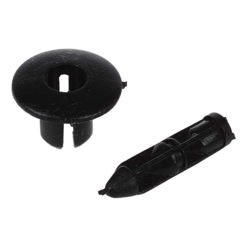 

20 Pcs 7mm Hole Plastic Push Screw Rivet Fairing Panel Fixings Clips