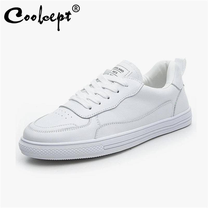 

Женские кроссовки Coolcept, из натуральной кожи, на плоской подошве, повседневные, размер 34-40, 2021