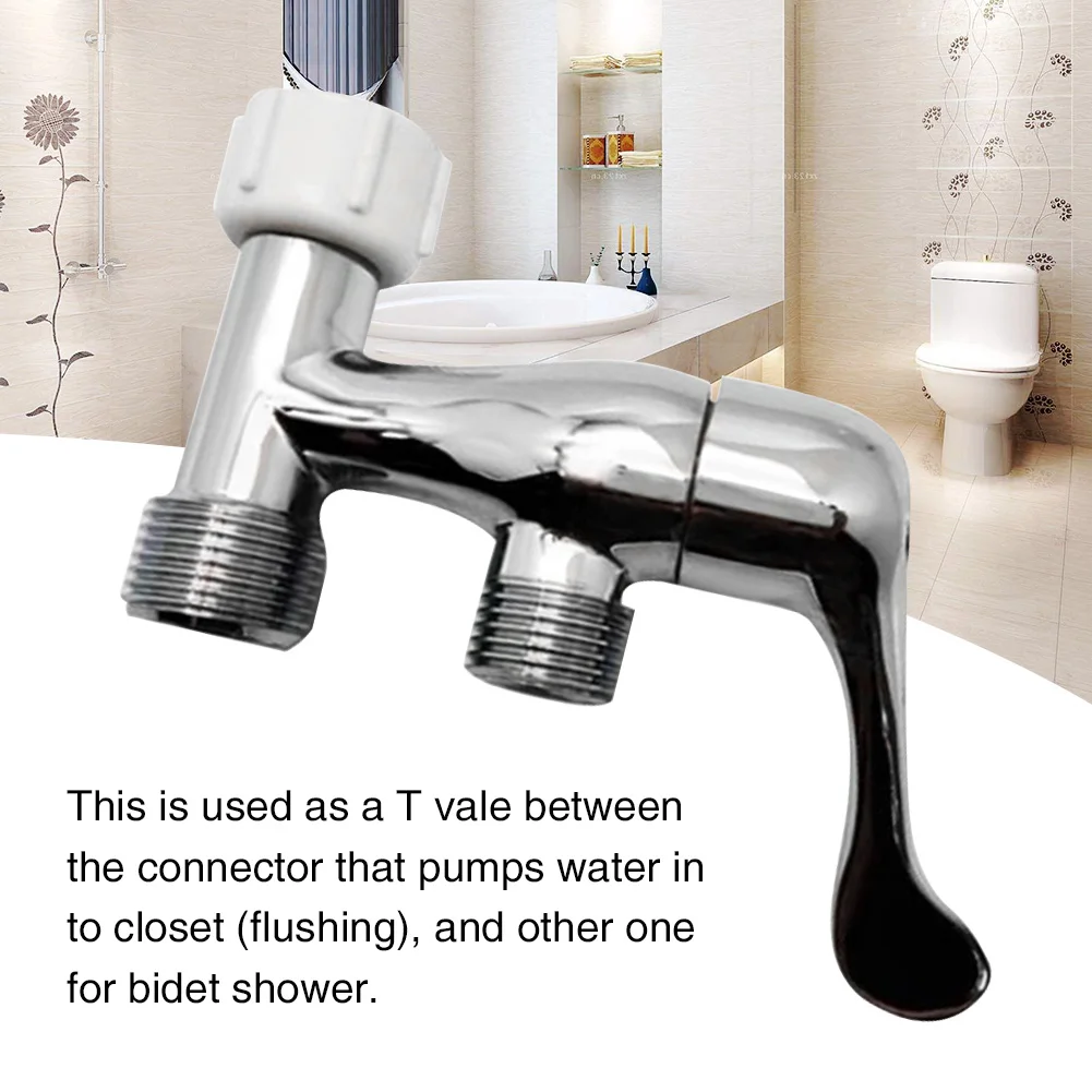 Трёхсторонние аксессуары Т образный адаптер для ванной комнаты туалета воды