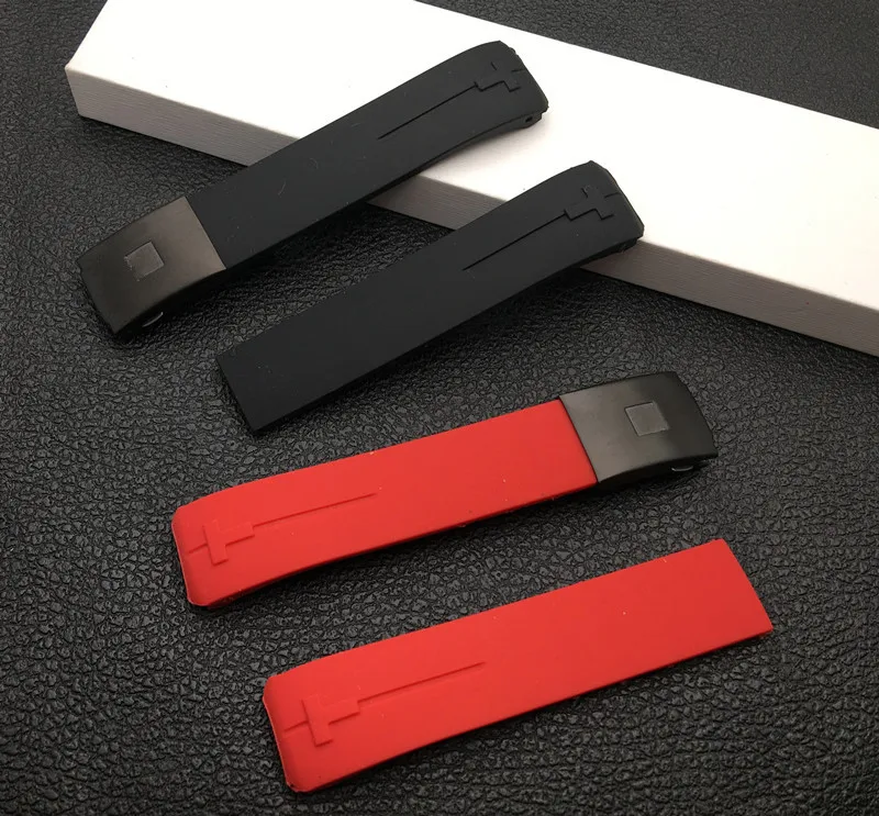 Мягкий силиконовый ремешок для часов 20 мм 21 подходит ремешка Tissot T013 T047 резиновый