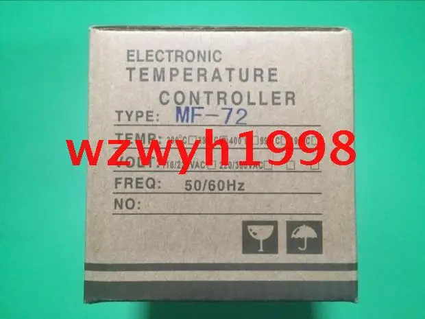 

Taiwan SKG Dial Code Digital Display Temperature Controller MF-72 Thermostat MF72 K Type 0-399 PT100 AC 0-400A